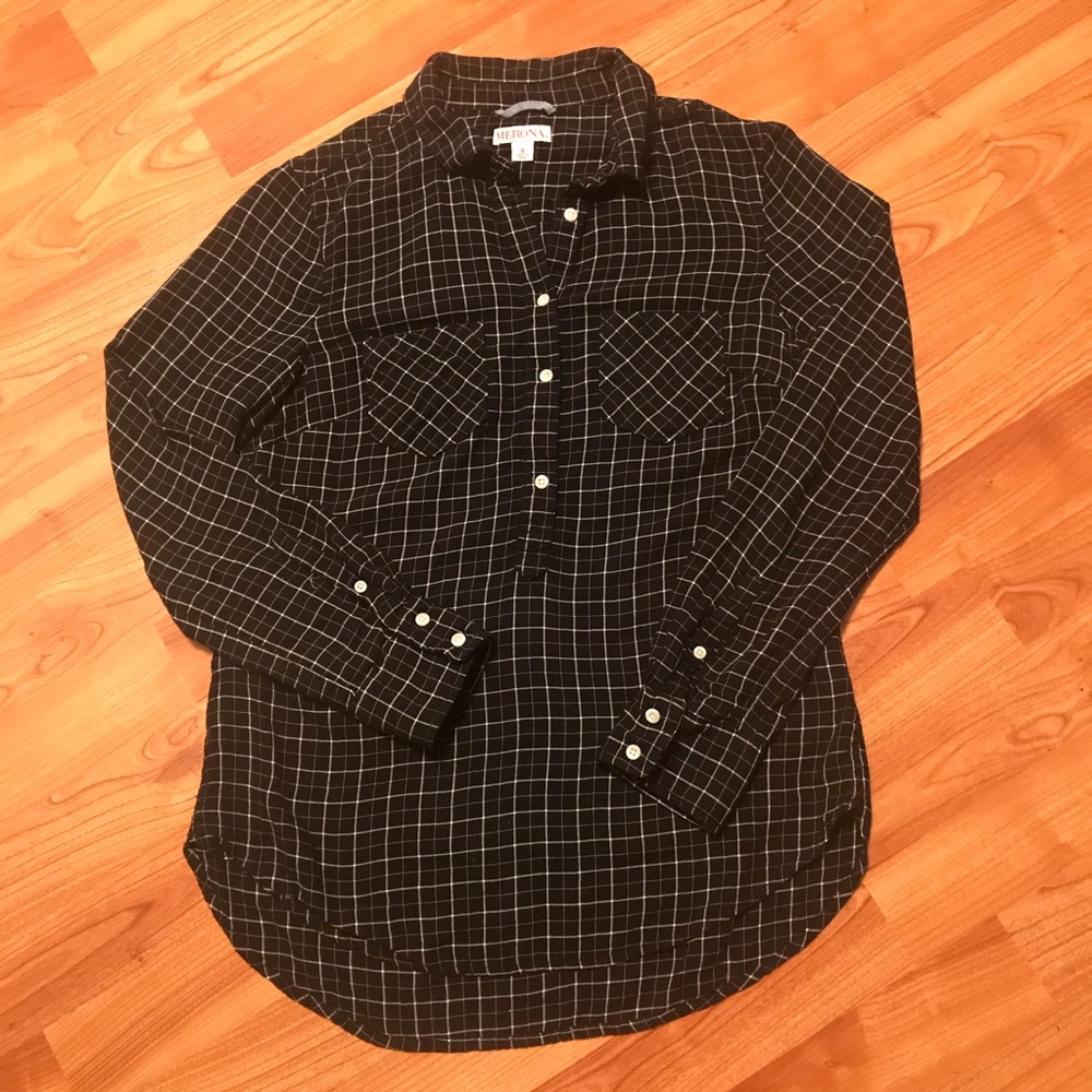 Checkered top - Merona - Picture 1 of 3